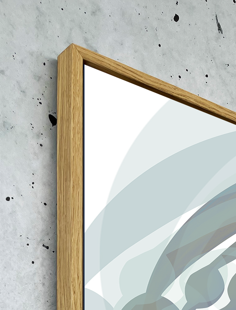 Kelp Wave Wall Art Print or Canvas