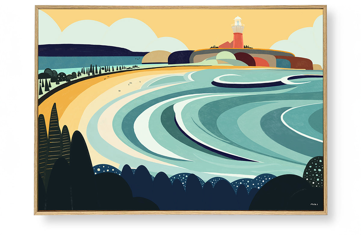 Palm Beach (Coastline Collection) Wall Art Print or Canvas