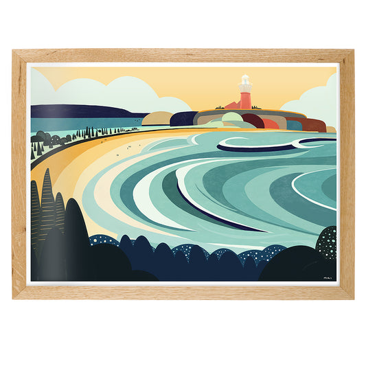Palm Beach (Coastline Collection) Wall Art Print or Canvas